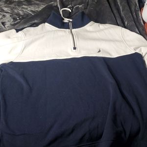 Nautica collared sweatshirt